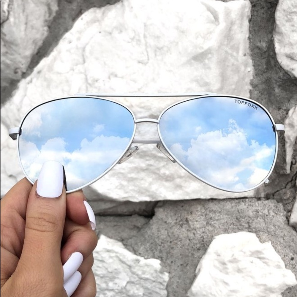 3 Aviators Silver | AMELIA | TOPFOXX